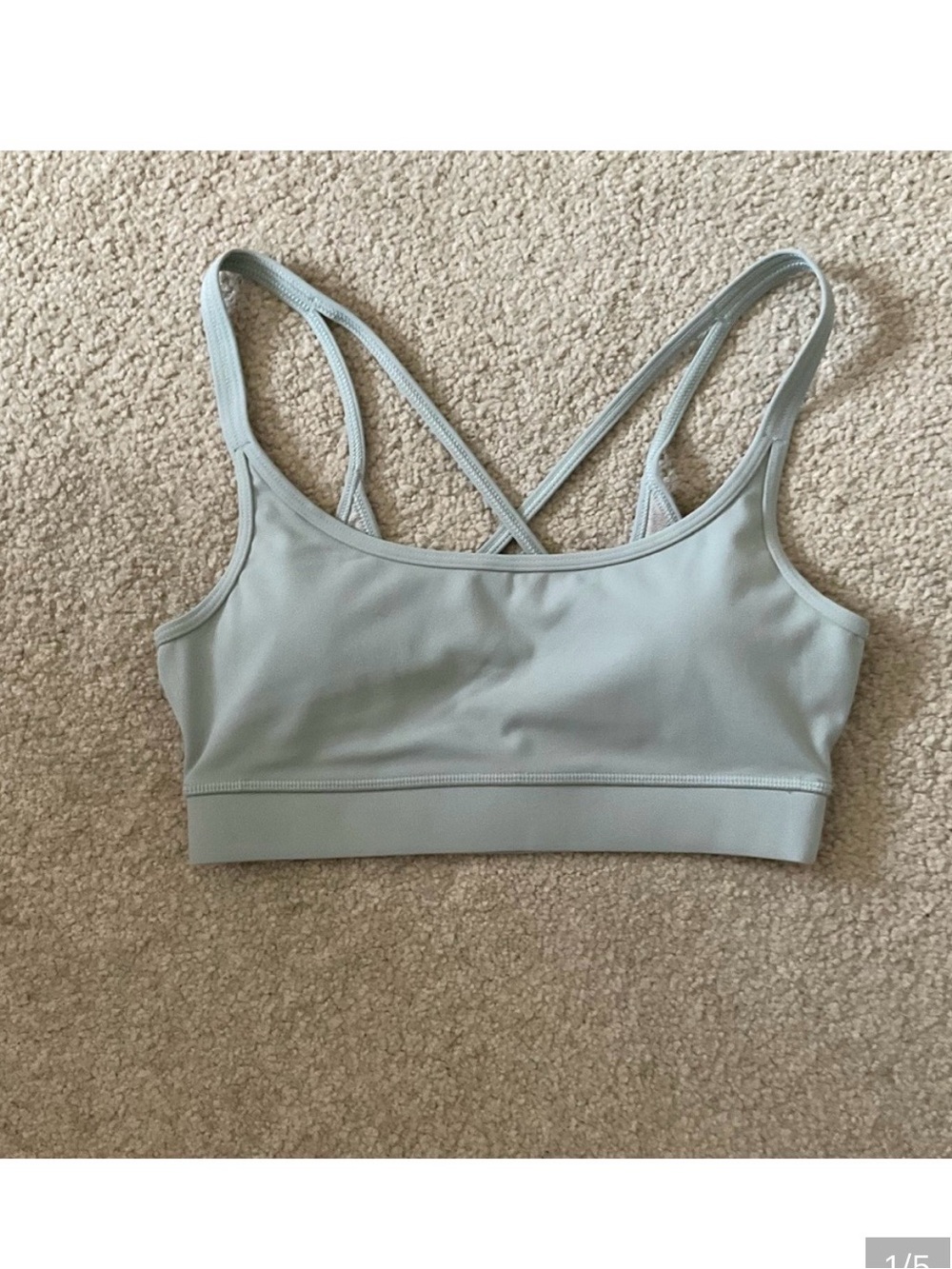 Light Sage Vuori mind set bra